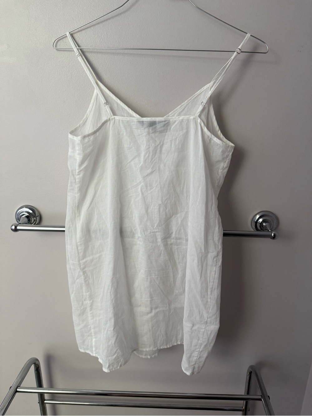 Veronica Beard white cotton chemise - Picture 3 of 6